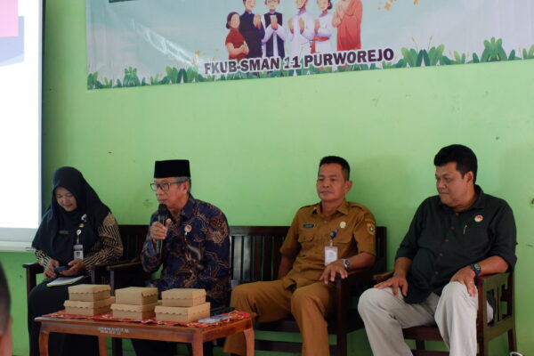 SMA Negeri 11 Purworejo Gelar Sosialisasi Moderasi Beragama Bersama FKUB Kabupaten Purworejo